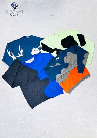 Upcycled Brand Sweatshirt - EVR0411