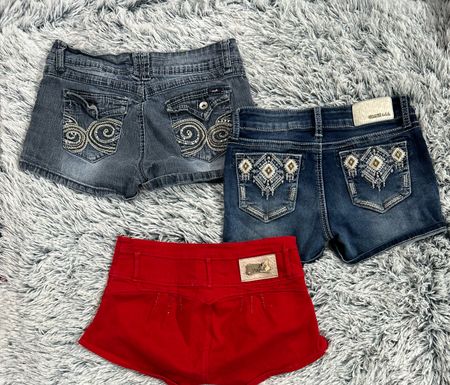 Y2k Denim Sexy Shorts (1255)