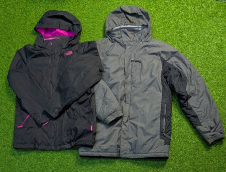 6742 - Patagonia, The North Face, Columbia Puffer and Track Jacket