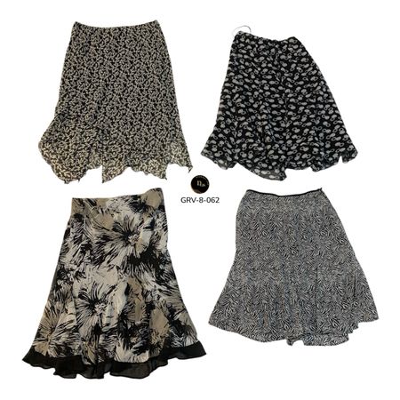 6. Women’s Classic Poly Skirt – Timeless Y2K Vintage Collection. (GRV-8-062)