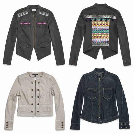 Denim Zipper Jackets