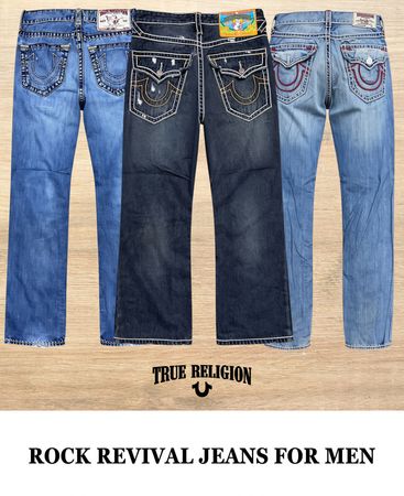 True Religion Jeans for Men Bootcut and Straight