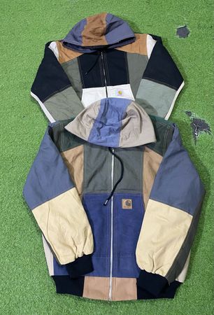 Upcycle Carhartt hoodie jacket