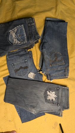 Y2K beautiful boot cut jeans 101