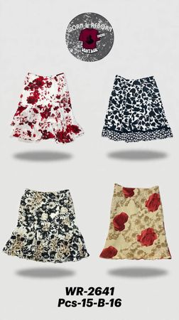 Saia floral Y2k WR-2641