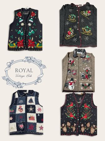⛄ Vintage Christmas Jumpers
