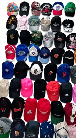 52 PCS Branded and Y2K Caps