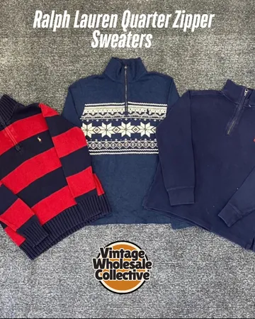 Ralph Lauren Quarter Zipper Sweaters - (28/08)