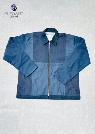 Upcycled Patchwork Denim Jackets - EVR0477