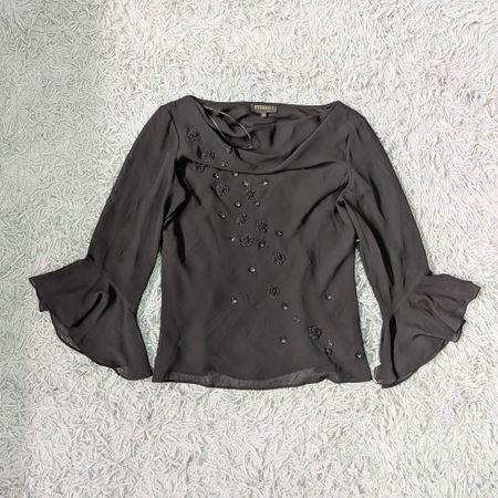 ***Y2K 2000s Long Sleeve Blouses – Aesthetic Fashion Mix