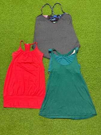Yv1037 Lululemon débardeurs 12P