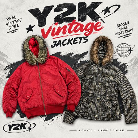 Veste vintage Y2K