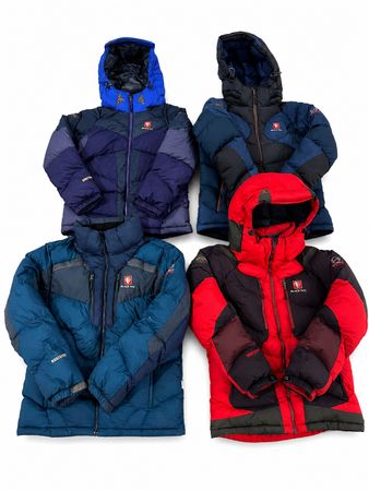 Black yak puffer jackets