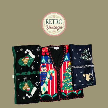 Christmas vintage & unique jumper style |E|