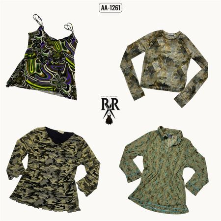 Y2k Nature Vibe Mix Tops (AA-1261)