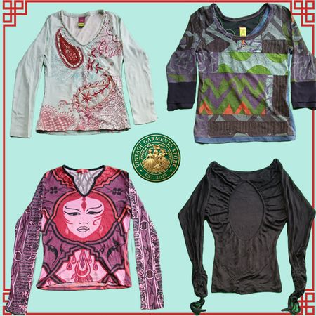 Save The Queen Miss Sixty Y2K Designer Blouses