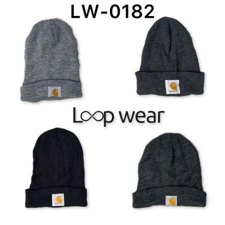 Vintage Carhartt Ribbed Knit Cuffed Beanies