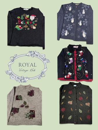 ❄️ Y2K Vintage Christmas Knitwear
