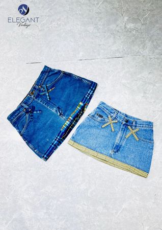 Jupes en denim upcyclé - EVR0374