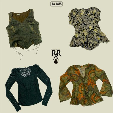 Y2k Nature Vibe Mix Tops (AA-1475)