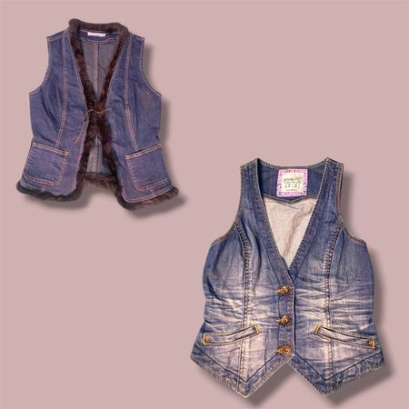 Denim vest