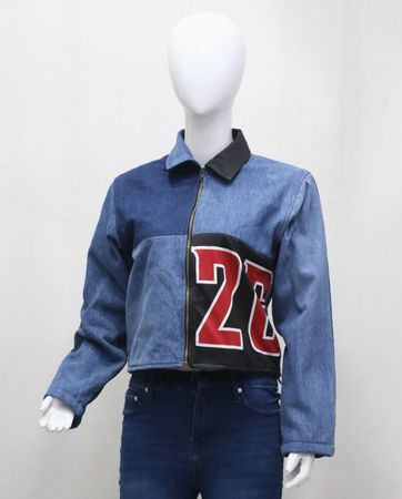 Veste en denim recyclé CR2106