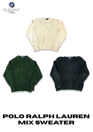 Polo Round Neck Sweaters - EVM1743