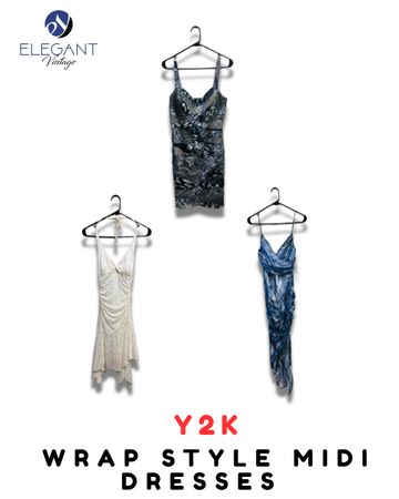 Robes midi style Y2K Warp - EV1959