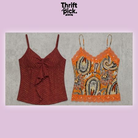 Y2K Assorted Color Cami Tops