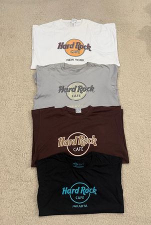 Hard Rock Cafe Printed T-shirts