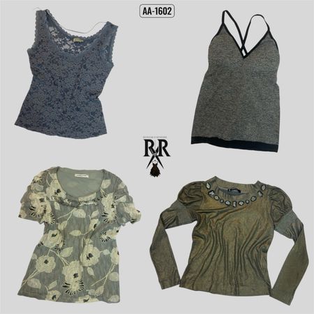 Y2k Smoky Aesthetic Mix Tops (AA-1602)