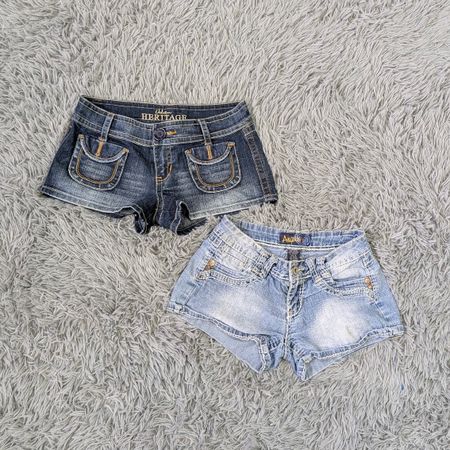 **#Y2K Low & Mid Rise Micro Shorts