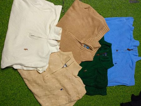 Ralph lauren 1/4 zippers