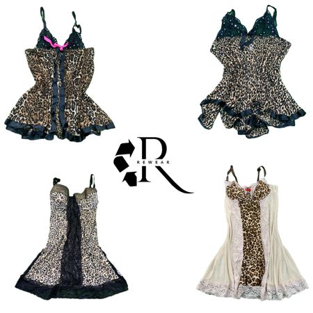 Y2k Animal Printed Cami Tops RW-2323