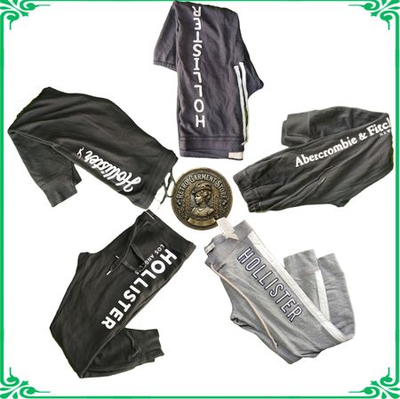Offerta Migliore Hollister Abercrombie Pantaloni Jogger Fitted Bundle Lot A106