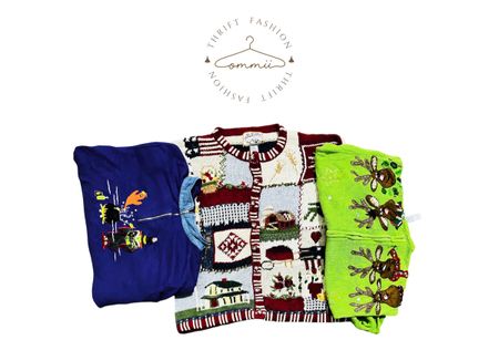 Pulls de Noël vintage