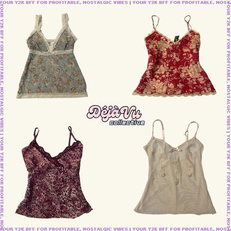 Y2K It Girl Cami Tops