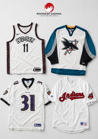 NFL, NHL, NBA & Majestic Shirts