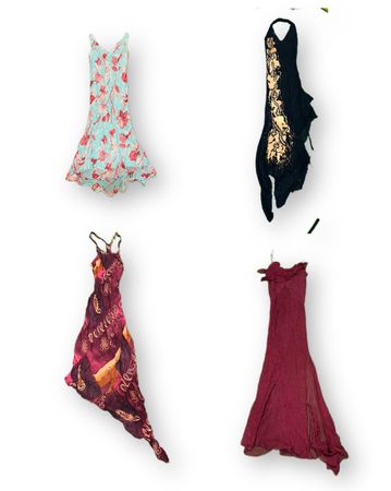 Vestidos Slip Y2K