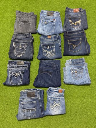 Yv209 Mix Jeans 12P
