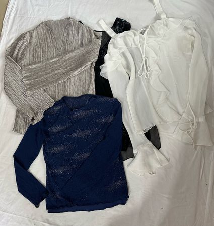 Y2K Long Sleeve Top Blouse B # 318
