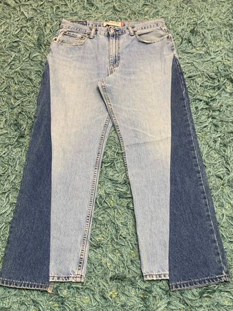 Upcycled Levi’s Denim Wide Legs Jeans (Dc-09-90)