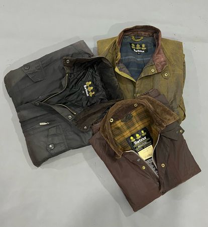 Barbour wax jackets