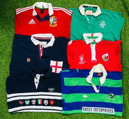Mix vintage club rugby shirts #6