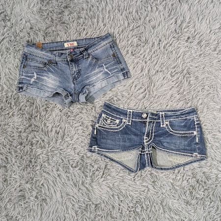Y2K Micro Mini Shorts Bundle