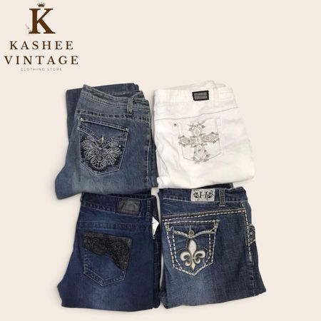 classic vintage flared jeans