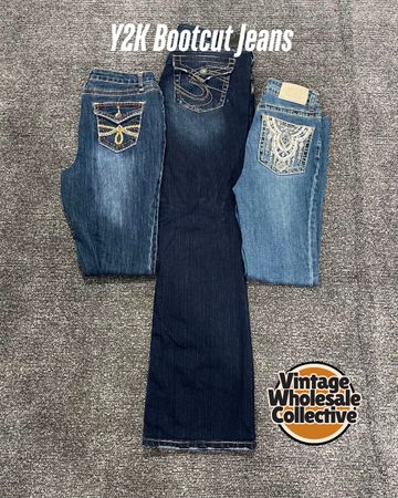 Y2K Bootcut Jeans - (12/08)