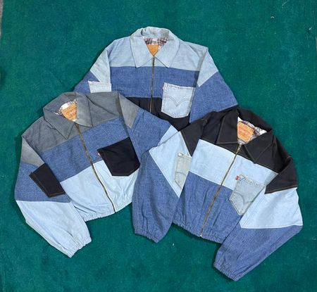 Upcycle Levi's Crop Jacket