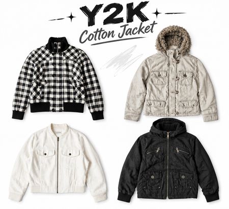 Y2K cotton jackets