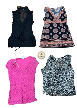 Y2K Half Slvess Tops 10 pcs Ta 1222